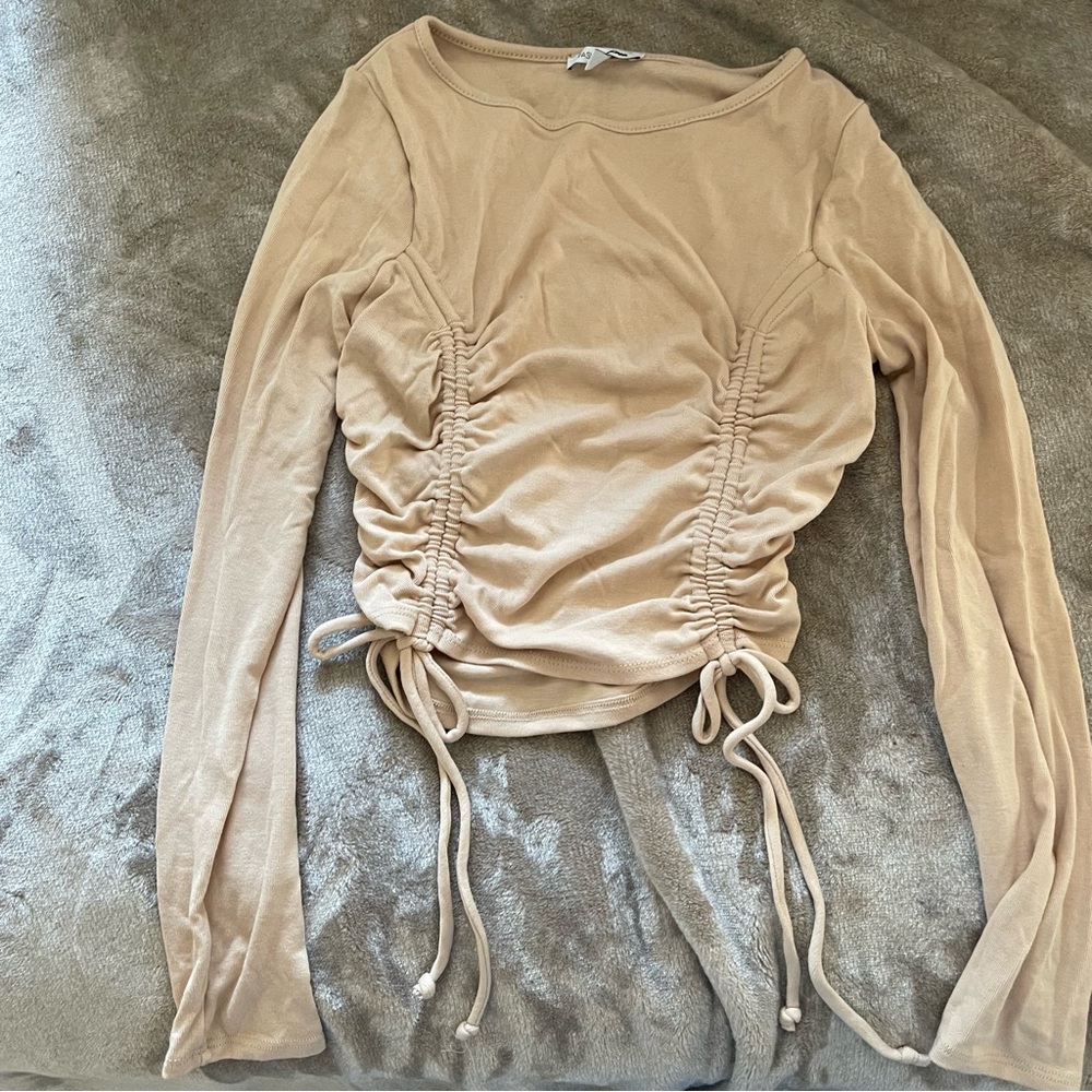 Ruched Crop Top